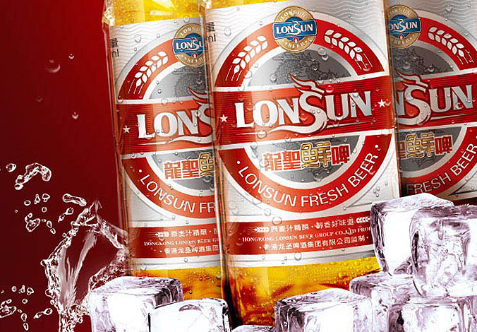 龍圣啤酒  產品包裝設計  包裝盒設計