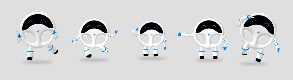 易駕佳信息科技——吉祥物設計