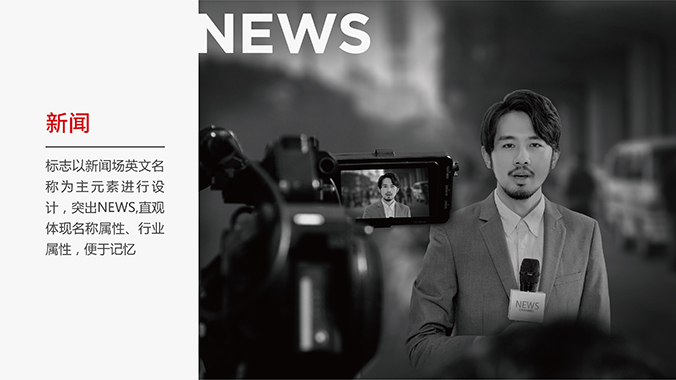 商標設計 logo設計 企業商標設計 國際視通UGC項目——新聞場