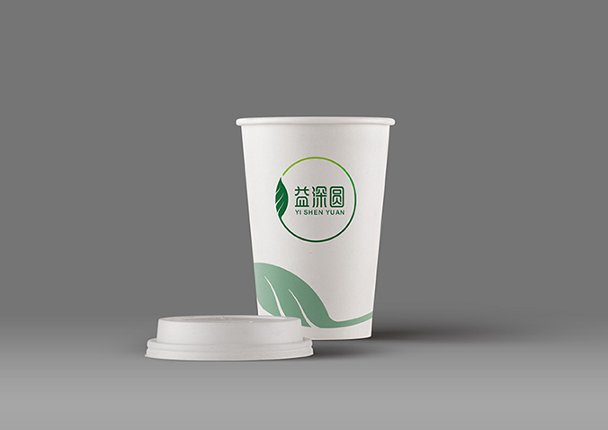 日燦生態—益深圓  商標設計  品牌標志設計  項目logo設計